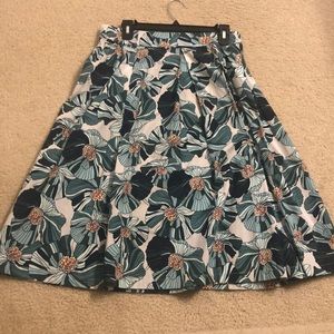 Midi length skirt from loft - size small